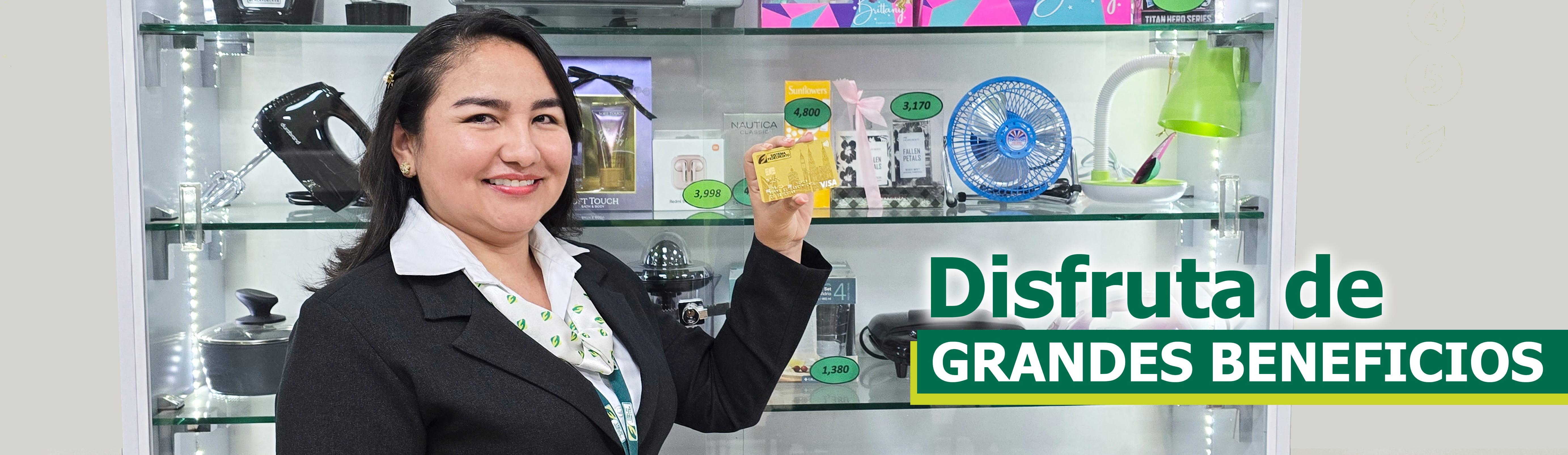 Disfruta de grandes beneficios