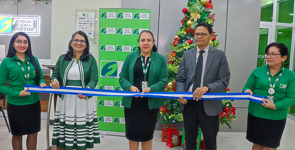Inauguración de Caja de Crédito de Usulután agencia San Miguel.