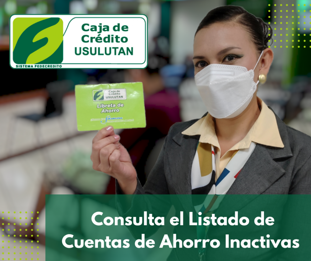 Listado de Cuentas de Ahorros Inactivas