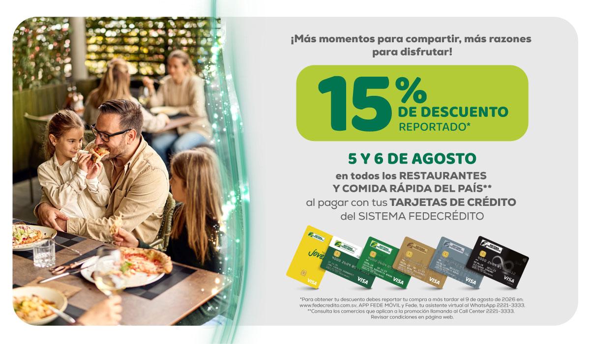 RESTAURANTE Y COMIDA RÁPIDA 5 Y 6 DE AGOSTO