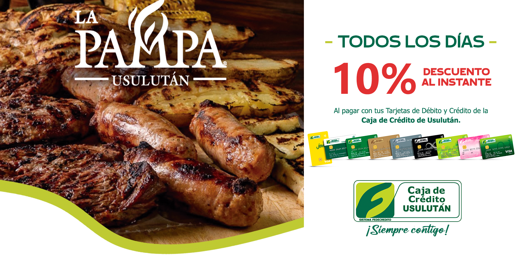 LA PAMPA - MALL DEL SOL USULUTÁN